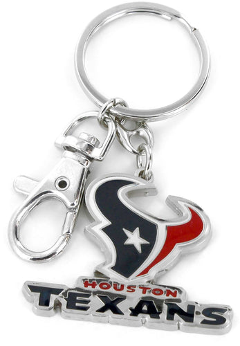 WHOLESALE HOUSTON TEXANS TEAM LOGO HEAVYWEIGHT KEYCHAIN