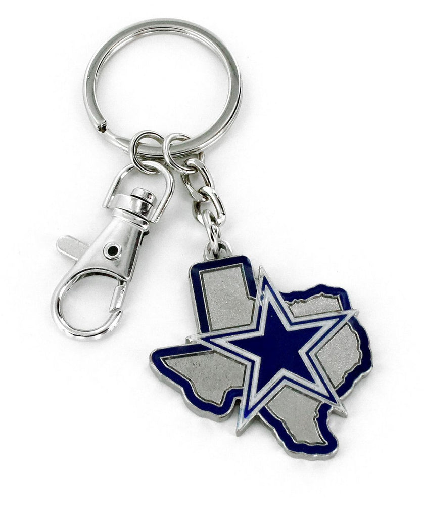DALLAS COWBOYS - STATE DESIGN HEAVYWEIGHT KEY CHAIN