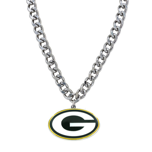 WHOLESALE GREEN BAY PACKERS HEAVYWEIGHT TEAM LOGO NECKLACE