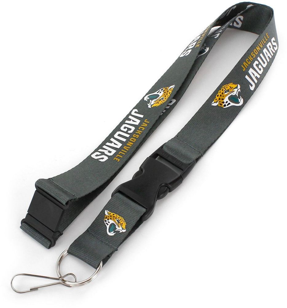 WHOLESALE JACKSONVILLE JAGUARS (CHARCOAL) TEAM LANYARD