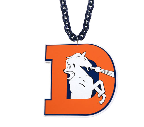 WHOLESALE DENVER BRONCOS (NAVY) THROWBACK SUPER FAN CHAIN