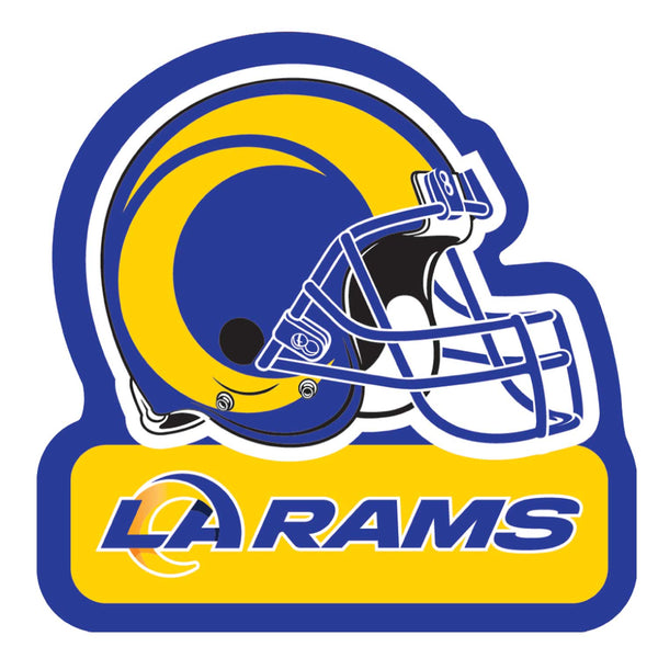 WHOLESALE LOS ANGELES RAMS HELMET WORDMARK MAGNET