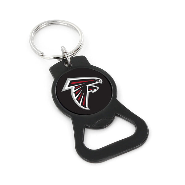 WHOLESALE ATLANTA FALCONS (BLACK) BOTTLE OPENER KEYCHAIN