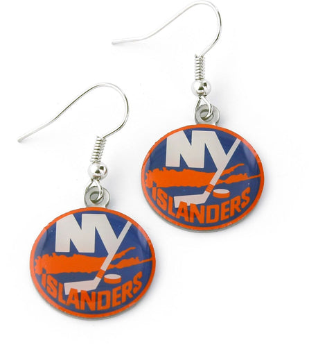 WHOLESALE NEW YORK ISLANDERS DANGLER EARRINGS
