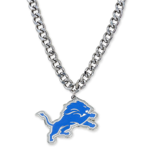 DETROIT LIONS HEAVYWEIGHT TEAM LOGO NECKLACE