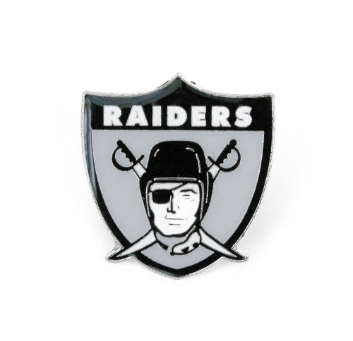LAS VEGAS RAIDERS THROWBACK LOGO PIN