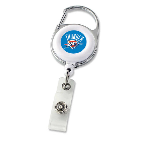 WHOLESALE OKLAHOMA CITY THUNDER DELUXE CLIP BADGE REEL