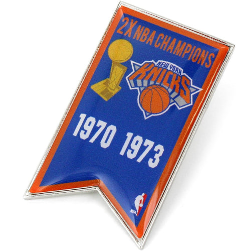 NEW YORK KNICKS CHAMPIONSHIP BANNER PIN (SP)