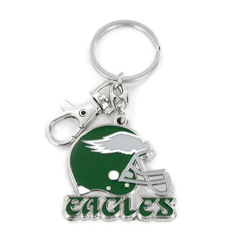WHOLESALE PHILADELPHIA EAGLES RETRO HELMET HEAVYWEIGHT KEYCHAIN