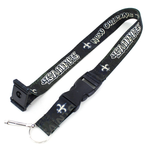 WHOLESALE NEW ORLEANS SAINTS GRAFFITI LANYARD