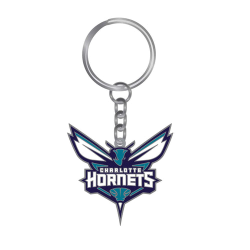 CHARLOTTE HORNETS LOGO KEYCHAIN