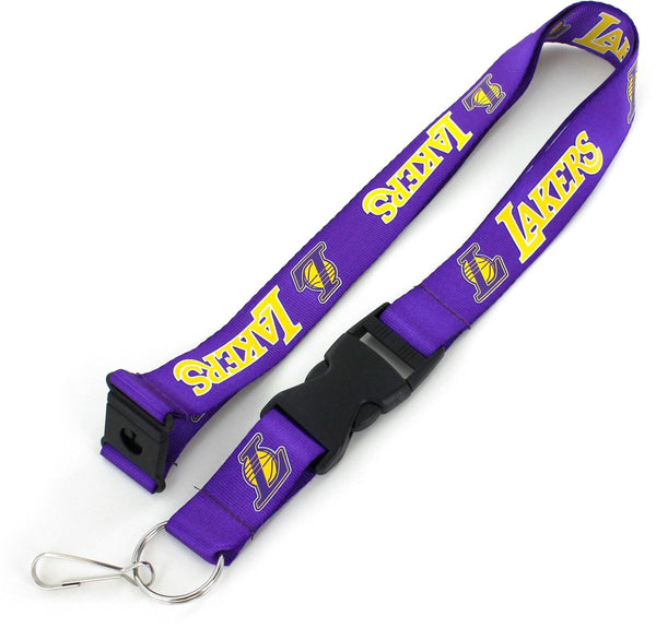 WHOLESALE LOS ANGELES LAKERS (PURPLE) TEAM LANYARD