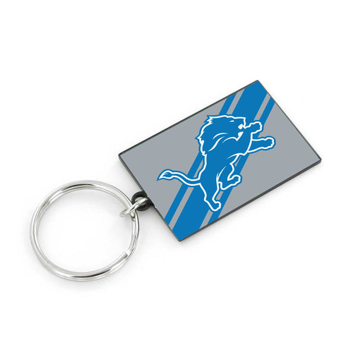 WHOLESALE DETROIT LIONS STRIPED KEYCHAIN