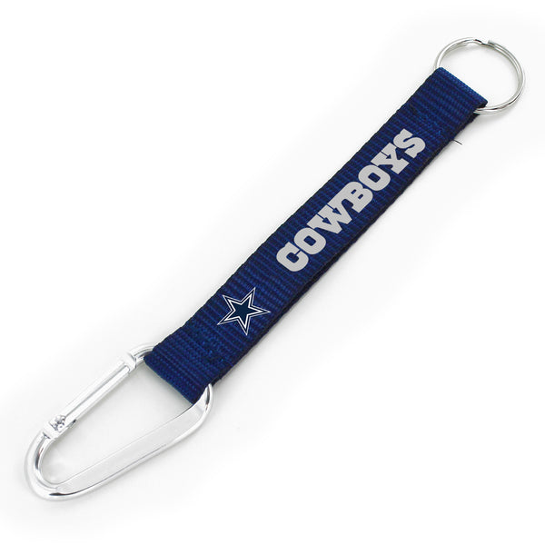 WHOLESALE DALLAS COWBOYS (BLUE) CARABINER LANYARD KEYCHAIN