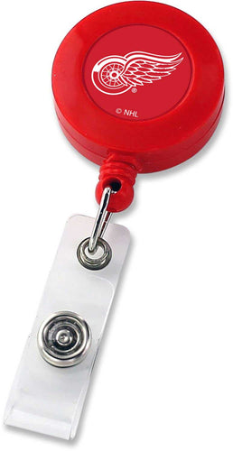 WHOLESALE DETROIT RED WINGS (RED) BADGE REEL (NE)