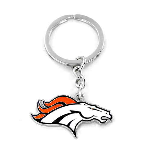 WHOLESALE DENVER BRONCOS LOGO KEYCHAIN