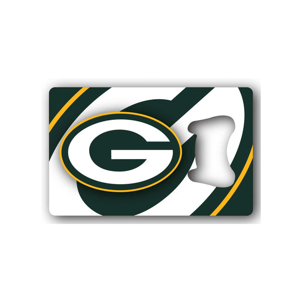 WHOLESALE GREEN BAY PACKERS CREDIT CARD BOTTLE OPENER MAGNET