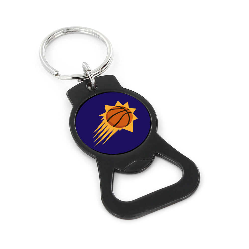 WHOLESALE PHOENIX SUNS (BLACK) BOTTLE OPENER KEYCHAIN