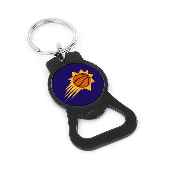 WHOLESALE PHOENIX SUNS (BLACK) BOTTLE OPENER KEYCHAIN
