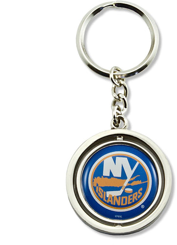 WHOLESALE NEW YORK ISLANDERS SPINNING KEYCHAIN