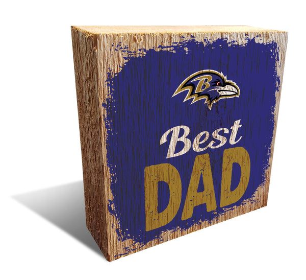 1081-6X12 Father's Day Coloring sign 1080-Best dad block
