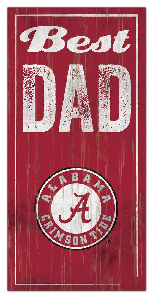 Alabama Crimson Tide 0632-Best Dad 6x12