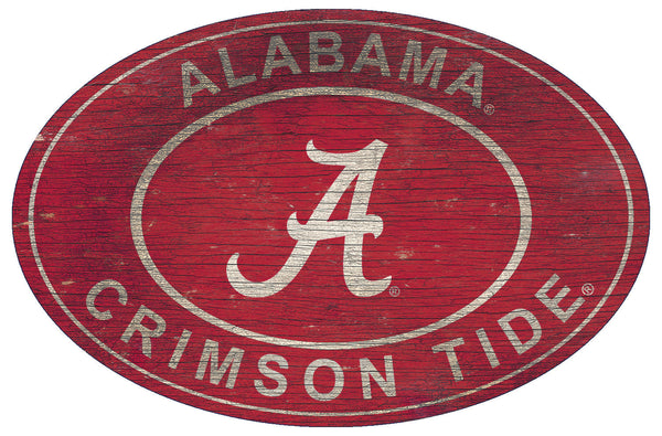 Alabama Crimson Tide 0801-46in Heritage Logo Oval