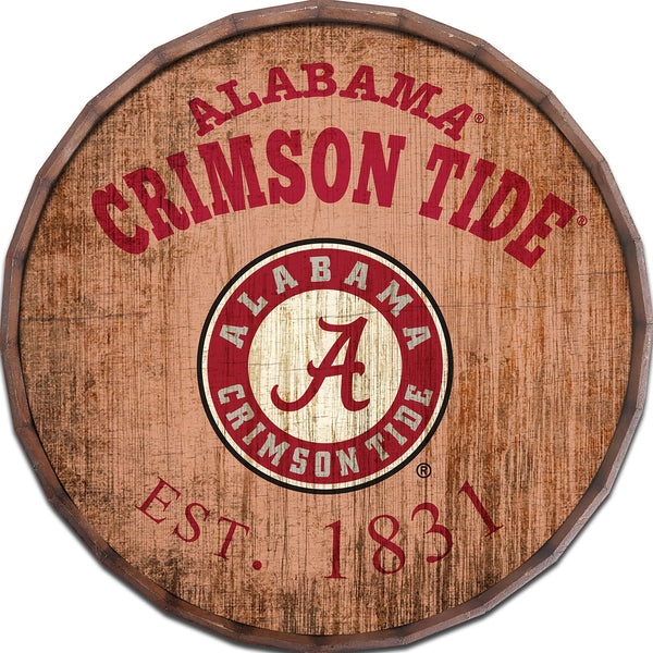 Alabama Crimson Tide 0938-Est date barrel top 16"