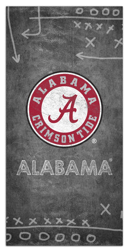 Alabama Crimson Tide 1035-Chalk Playbook 6x12