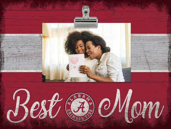 Alabama Crimson Tide 2017-Best Mom Clip Frame
