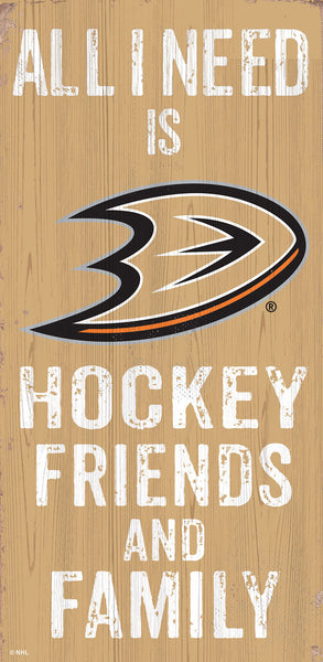 Anaheim Ducks 0738-Friends and Family 6x12