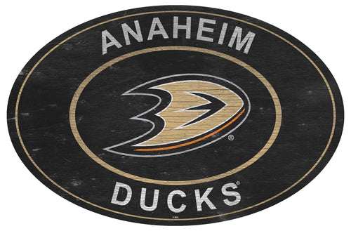 Anaheim Ducks 0801-46in Heritage Logo Oval