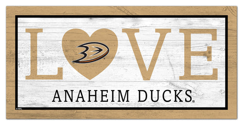 Anaheim Ducks 1066-Love 6x12