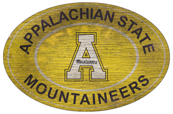 Appalachian State Mountaineers 0801-46in Heritage Logo Oval