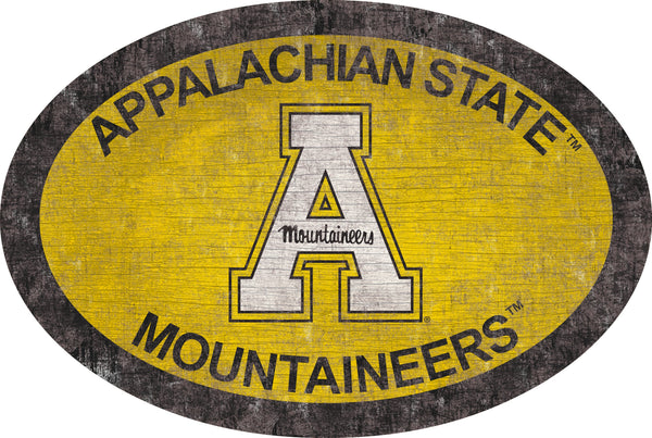 Appalachian State Mountaineers 0805-46in Team Color Oval
