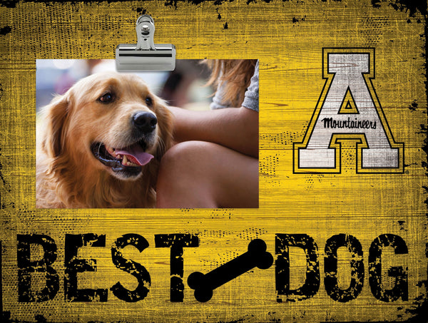Appalachian State Mountaineers 0849-Best Dog Clip Frame