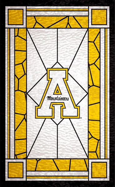 Appalachian State Mountaineers 1017-Stained Glass
