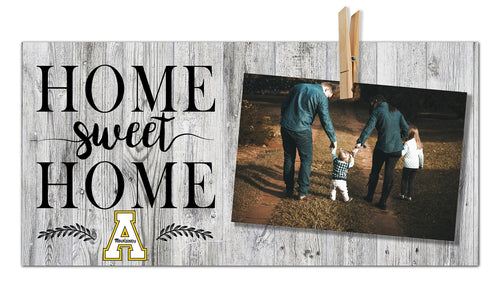 Appalachian State Mountaineers 1030-Home Sweet Home Clothespin Frame 6x12