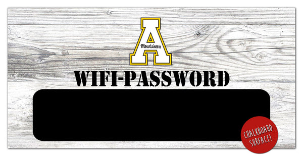Appalachian State Mountaineers 1073-Wifi Password 6x12