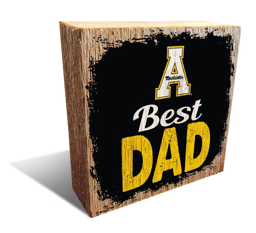 Appalachian State Mountaineers 1080-Best dad block