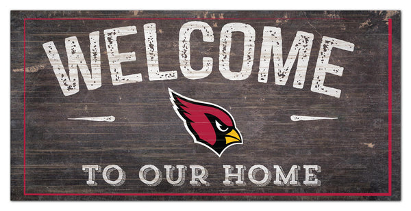 Arizona Cardinals 0654-Welcome 6x12