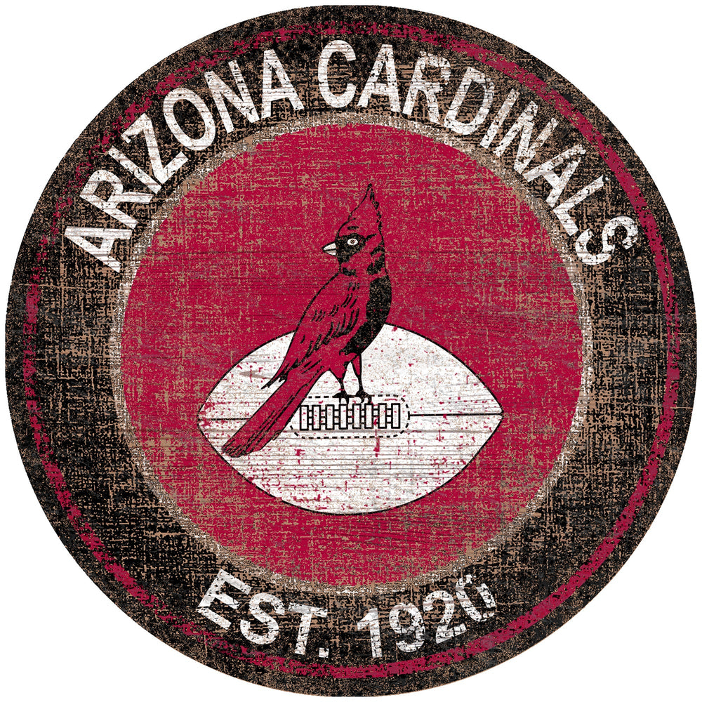 Arizona Cardinals 0744-Heritage Logo Round