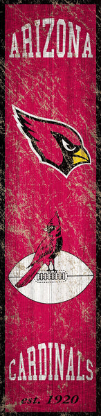 Arizona Cardinals 0787-Heritage Banner 6x24