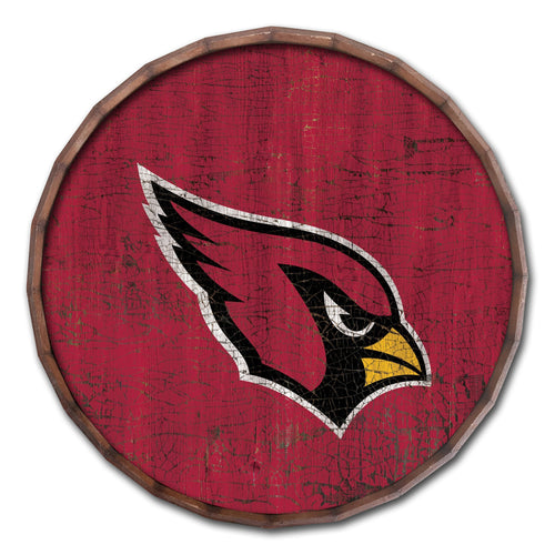 Arizona Cardinals 0939-Cracked Color Barrel Top 16"