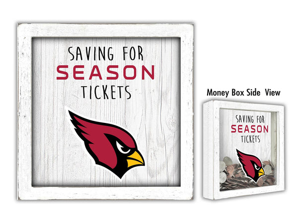 Arizona Cardinals 1059-Saving for Tickets Money Box