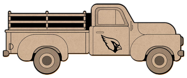 Arizona Cardinals 1083-15" Truck coloring sign