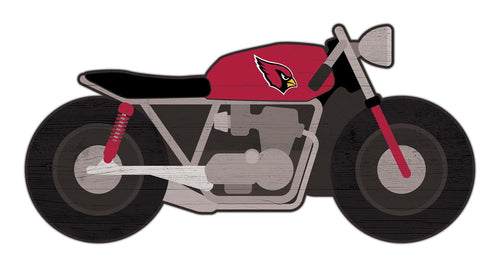 Arizona Cardinals 2008-12" Motorcycle Cutout