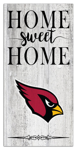 Arizona Cardinals 2025-6X12 Whitewashed Home Sweet Home Sign