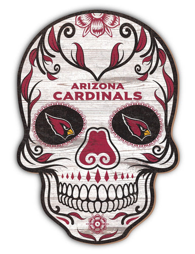 Arizona Cardinals 2044-12�? Sugar Skull Sign