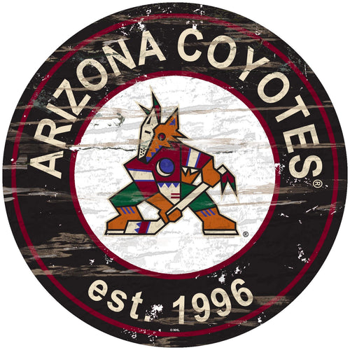Arizona Coyotes 0659-Established Date Round